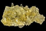 Selenite Crystal Cluster (Fluorescent) - Peru #108616-1
